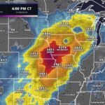 North of Kansas City Through Western Wisconsin Including Omaha and Des Moines Facing Damaging Winds, Very Large Hail, and Tornadoes as Extreme CAPE Values Reach 3451 Friday June 5