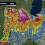 Northern Illinois and Southern Wisconsin Face Volatile Tornado Environment Thursday as HRRR Shows Explosive Significant Tornado Parameter Near Warm Front