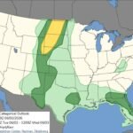 Northern Plains, High Plains, Southern Georgia, and Northern Florida Facing Large Hail, Severe Winds, and Tornadoes as SPC Issues Slight Risk Tuesday June 2