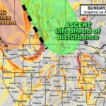 Saskatchewan, Manitoba, and Northern North Dakota Including Saskatoon, Regina, and Minot Under Active Ascent and Lift as Vorticity Loaded Upper Air Disturbance Drives Storm Development Sunday June 7