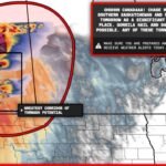 Saskatchewan and Manitoba Including Regina, Yorkton, and Southern Manitoba Facing Possible Tornado Outbreak with Strong Tornadoes, Gorilla Hail, and Damaging Winds Saturday and Sunday