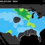 Seattle Washington, Fresno California, Minneapolis Minnesota Share Nicest Weather Today While Wyoming Kansas Nebraska Face Level 3 Storm Risk