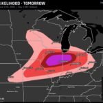 Springfield Illinois Peoria Illinois and Champaign Illinois Face Level 4 Tornado Risk Wednesday as EF-3 Plus Tornadoes Possible Across Central Illinois