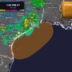 Texas Gulf Coast Watching Tropical Disturbance With 50 Percent Development Chance This Week as Houston San Antonio and Corpus Christi See Active Radar