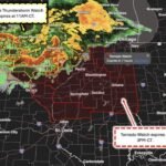 Tornado Watch Issued for Central Illinois Through 3PM Including Springfield Peoria Bloomington and Decatur With 80 MPH Winds and Strong Tornadoes Possible