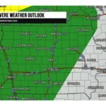 Western, Central, and Southern Iowa Facing Strong to Severe Thunderstorms with Large Hail, Damaging Winds, and Flash Flooding as Slight Risk Issued This Afternoon and Tonight